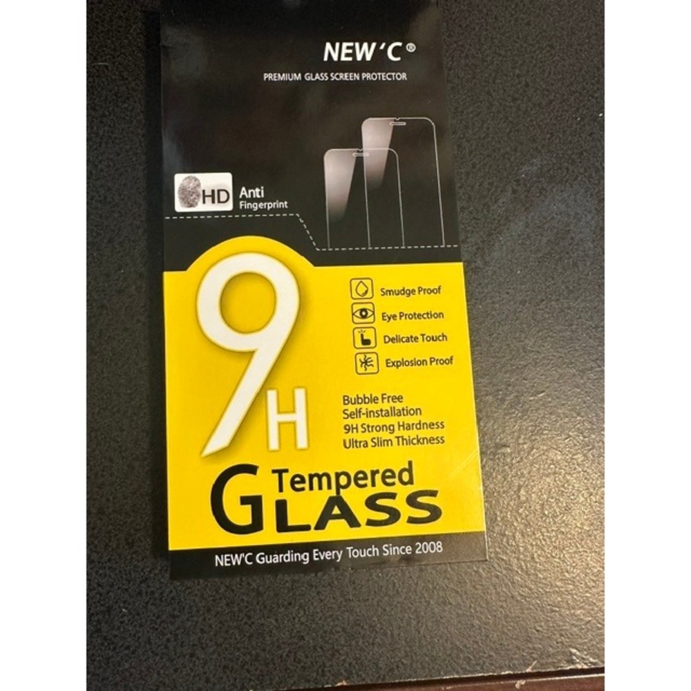 NEW'C 3 Pack Tempered Glass Screen Protector for Samsung Galaxy S23 9H Hardness